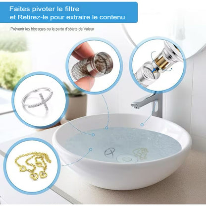 🚿 DrainClean™ – Bouchon Anti-Bouchage Intelligent