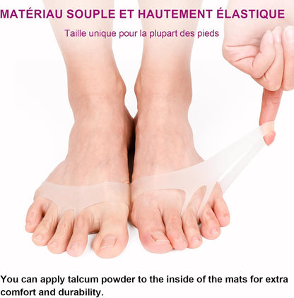Coussinets Métatarsiens en Silicone –Marchez sans douleur