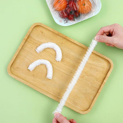 🥗 FreshSeal™ – Film Alimentaire Élastique Réutilisable (Pack 100 pièces)
