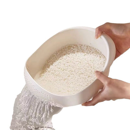 SmartRinse Pro - L’accessoire intelligent pour un lavage parfait du riz et des légumes.