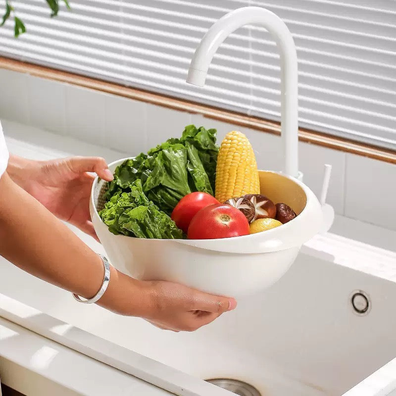 SmartRinse Pro - L’accessoire intelligent pour un lavage parfait du riz et des légumes.