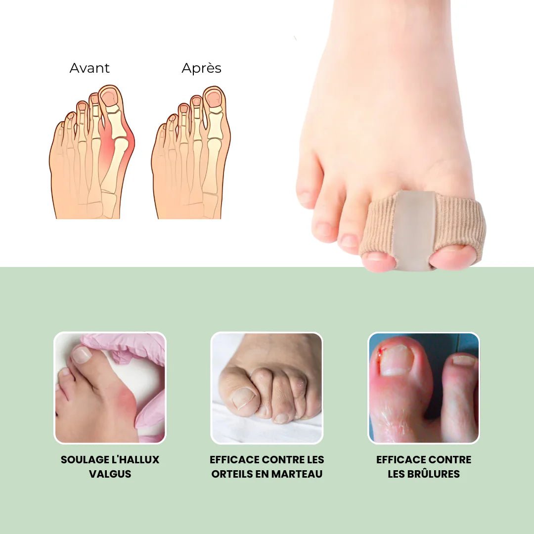 Correcteur Confort+ Retrouvez enfin le confort de marcher sans douleur.