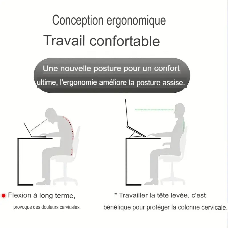 ErgoLift 6 - Travaillez confortablement, respirez la fraîcheur.